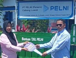 PT Pelni Cabang Luwuk Salurkan Bantuan Kendaraan Roda Tiga untuk Yayasan Pemerhati Lingkungan