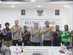 Kapolres Metro Jakut Kukuhkan Presidium Komunitas Ojek Online, Dorong Peran Aktif Jaga Lingkungan