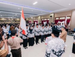 Bupati Banggai Amirudin Lantik Pengurus PGRI Banggai Periode 2025-2030