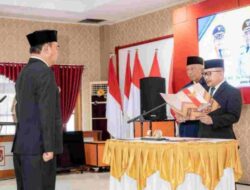 Resmi Lantik Ir. Moh. Ramli Tongko Sebagai Sekda Banggai, Ini Kata Bupati Amirudin