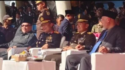 Ketua DPRD Sumbar Hadiri Upacara HUT TNI ke-80 di Lapangan Imam Bonjol Padang