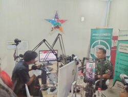 Dandim 0506/Tgr Podcast di Radio Star FM, Siarkan Rekrutmen Prajurit TNI AD