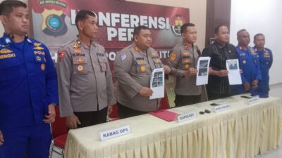 Press Release Kasus Penyelundupan Pasir Timah, Kapolres Belitung Beberkan Ini
