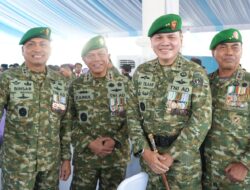 Pangdam XXII/ Tambun Bungai Hadiri Upacara Peringatan HUT TNI ke – 80 di Jakarta.
