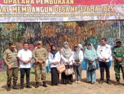 Camat Lumut Hadiri Pembukaan TMMD Tahun 2025 Wilayah Kodim 0211/TT dengan Penuh Hikmat