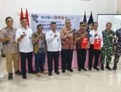 Wakil Bupati Bangkep Serfi Kambey Buka Rakor penguatan Orang Asing yang di gelar Kantor Imigrasi Banggai.