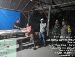 Tidak Ditemukan Aktivitas Perjudian, Polsek Bangun Purba Tetap Lakukan Pemantauan