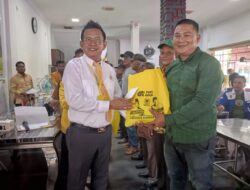 Partai Golkar Rayakan HUT ke-61 dengan Silaturahmi dan Berbagi bersama Insan Pers Sibolga-Tapteng