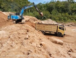 Pengusaha Nakal, Galian C Ilegal Beroperasi di Dekat Polres Tapteng