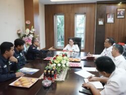 Wakil Bupati Minahasa Terima Audiensi BMKG Maritim Bitung Bahas Rencana Pemasangan HF Radar