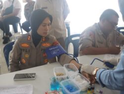 Polresta Deli Serdang Kumpulkan 103 Kantong Darah untuk Masyarakat dalam Rangka Hari Jadi Humas Polri