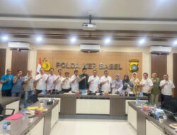 Rakor Pengendalian Harga Beras Bersama BPN RI, Polda Babel Pastikan Harga Beras Sesuai HET