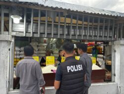Polres Banggai dan Perindag Cek Harga Beras di Swalayan dan Pasar