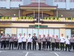 Polres Metro Jakut Gelar Upacara Hari Kesaktian Pancasila dan Kenaikan Pangkat Pengabdian