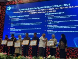 BRIN Anugerahi Pangkalpinang Penghargaan BRIDA/BAPPERIDA, Optimal 2025 Berkat Solusi Inovatif Kelola Sampah