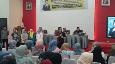 Iqra Chissa Putra Kembali Gelar Sosialisasi Perda Koperasi dan UMKM di Pauh