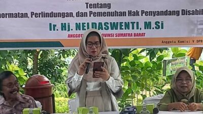 Perkuat Kepedulian, DPRD Sumbar Gelar Sosialisasi Perda Disabilitas untuk Pensiunan PNS