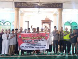Polres Sibolga Gelar Jumat Curhat di Masjid Nursa’adah, Sampaikan Pesan Kamtibmas untuk Kota Sibolga yang Aman dan Kondusif