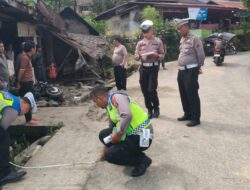 Dua Warga Meninggal Dunia Dalam Laka Lantas Di Jalan  Lintas Sibabangun: Sat Gakkum Polres Tapanuli Tengah Respon Cepat
