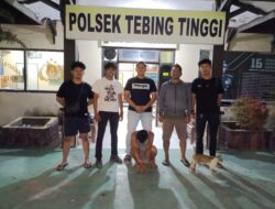 Unit Reskrim Polsek Tebing Tinggi Ungkap Kasus Tindak Pidana Penyalahgunaan Narkotika Jenis Sabu