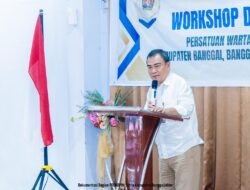 Sekda Banggai Buka Workshop dan Konferensi PWI Banggai Bersaudara Tahun 2025