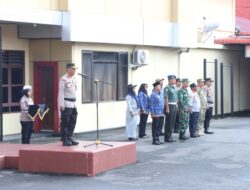 Polres Sibolga Gelar Apel Gelar Pasukan Operasi Zebra Toba 2025, Wujudkan Kamseltibcarlantas yang Aman dan Nyaman