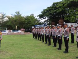 Operasi Zebra Tinombala 2025 Dimulai, Polres Banggai Gelar Apel Pasukan