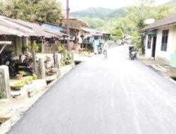 Pemkab Tapteng Bangun Ruas Jalan Mela–Aloban Sepanjang 400 Meter, Progres Capai 95 Persen