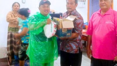 Tiga Hari Mengungsi, Warga Hutanabolon Terima Bantuan dari Pemkab Tapteng