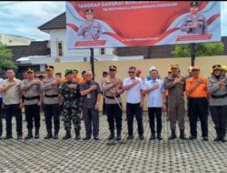 Pangkalpinang Siap Hadapi Bencana, Polresta Gelar Apel Kesiapan Tanggap Darurat