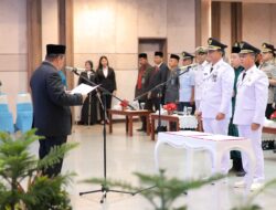 Lantik Bupati dan Wakil Bupati Bangka, Gubernur HA Tekankan Komitmen Sinergi Bangun Daerah