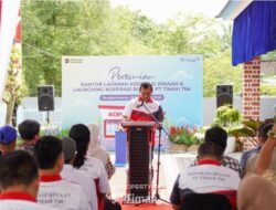 Perkuat Kemitraan Tambang dan Ekonomi Lokal, PT TIMAH Tbk Resmikan Kantor Layanan Koperasi Binaan 