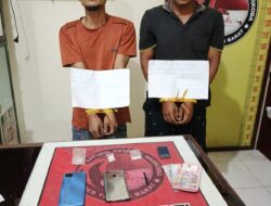 Dua Terduga Pengedar Sabu Diciduk di Pasar Merlung, Polisi Amankan 3,46 Gram Barang Bukti