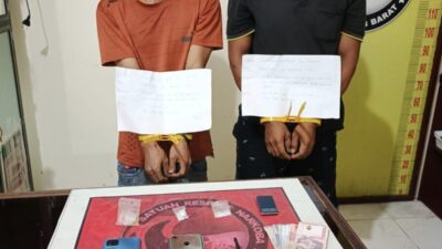 Dua Terduga Pengedar Sabu Diciduk di Pasar Merlung, Polisi Amankan 3,46 Gram Barang Bukti