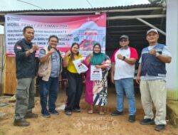 Mobil Sehat PT TIMAH Tbk Berikan Kesehatan Gratis ke Terdampak Banjir Rob di Minapolitan