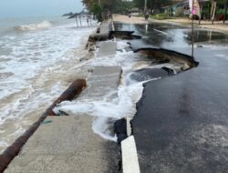 Jalan Pantai Pasirpadi Hancur, Dugaan Korupsi Mengancam Rp5,1 Miliar APBD