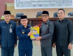 APBD Banggai 2,72 Triliun Tahun 2026, Disepakati DPRD Melalui Rapat Paripurna