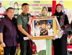 Wabup Debby Sambut Dandim Baru, Apresiasi Letkol Sebmy Atas Pengabdian di Bangka Selatan