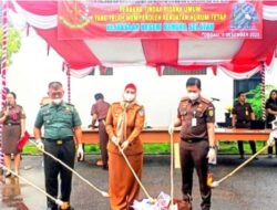 Kejari Bangka Selatan Musnahkan 123 Barang Bukti dari 62 Perkara Pidana, Wabup Debby Beri Apresiasi