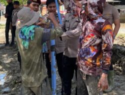 Sat Reskrim Polres Nagan Raya Bangun Sumur Bor untuk TPA Babul Jannah dan Warga Sekitar
