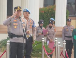 Kapolres Tanjab Barat Pimpin Sertijab Kompol Andi Musahar Sebagai Wakapolres