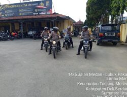 Polsek Tanjung Morawa Gelar Patroli Siang Hari Ciptakan Kamtibmas Aman