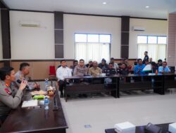 Kapolres Banggai Tatap Muka Bersama Jurnalis, Perkuat Sinergitas dan Apresiasi Peran Media