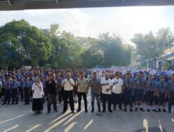 Pencegahan Terorisme, Densus 88 Anti Teror Sosialisasi di SMPN 1 Beringin dan SMKN 1 Pantai Labu