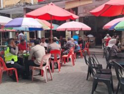 Ngopi Bareng Bersama Wakapolda Babel dan Danlanal di KV Senang