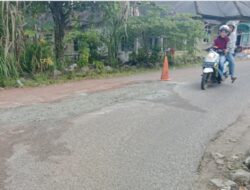 Gerak Cepat! Keluhan Jalan Berlubang di Ruas Jalan Balar-Sungai Selan Langsung Diperbaiki