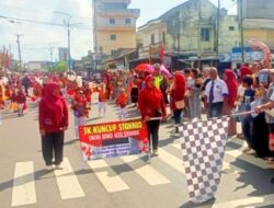 Perayaan HPN Dan HUT Ke-23 Basel Digemeriahkan Parade Drumband TK Se-Basel