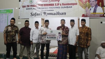 Minta Masyarakat, Keluarganya Pecandu Narkoba tak Patah Arang, Evi Yandri Beri Semangat