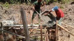 Salut! Satgas TMMD Ke-127 Kodim 0116/Nagan Raya Percepat Pembangunan Box Culvert di Ujung Blang