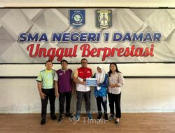 PT TIMAH Tbk Bantu Pengobatan Anggun, Siswa SMAN 1 Damar di Beltim